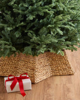 Saia Rígida para Árvore de Natal em Fibra Natural Trançada