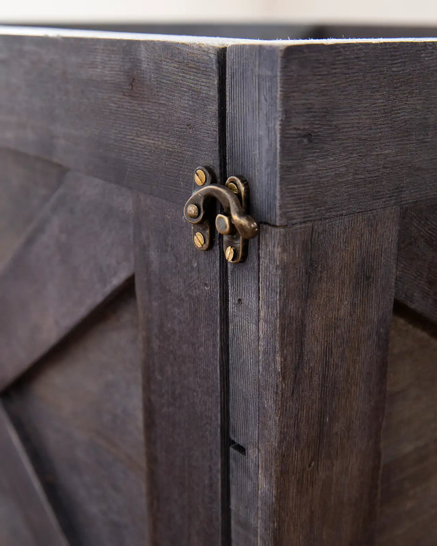 Saia Rígida para árvore de Natal de caixa de madeira