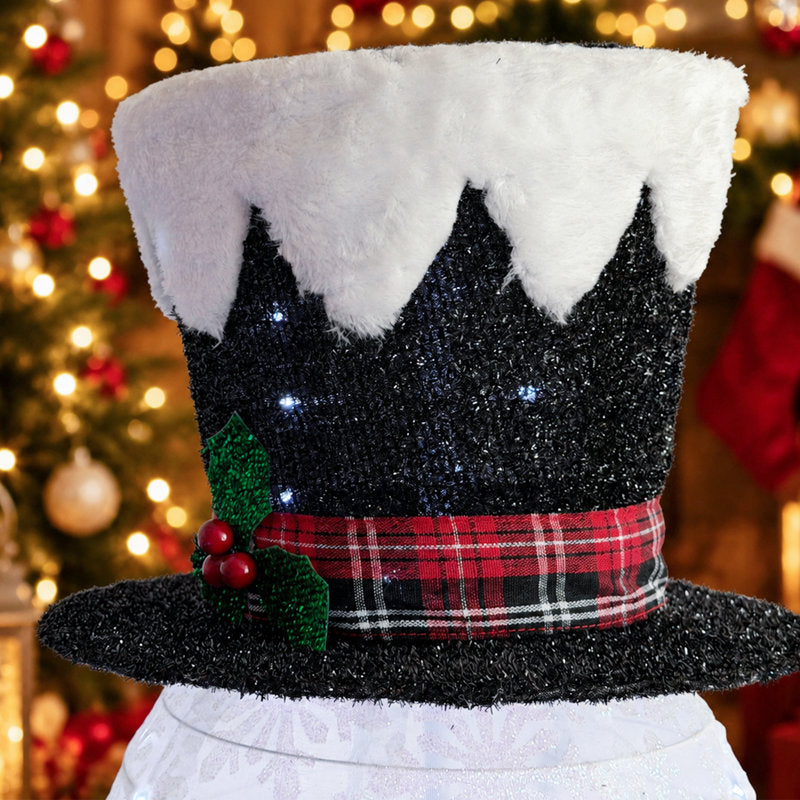 Família de Bonecos de Neve 3D com 346 LEDs – Kit com 4 Peças — imagem 2