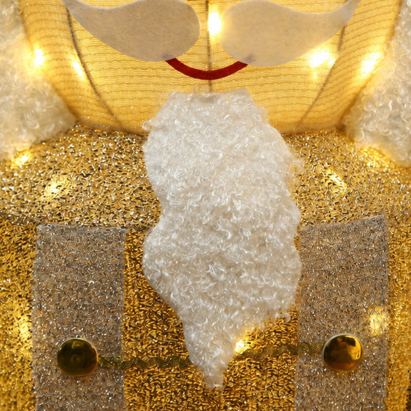 Soldado Quebra-Nozes Natalino Iluminado com LED – 1,52 m — imagem 3