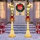 Postes Natalinos Iluminados com LED – Kit com 2 de 1,83 m — imagem 1