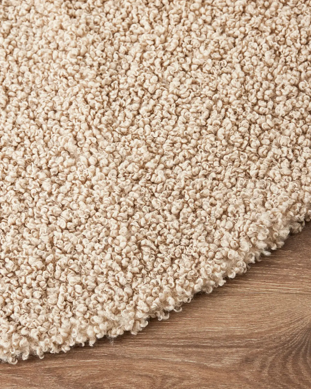Saia para Árvore de Natal em Bouclé Bege