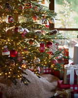 Saia para Árvore de Natal em Bouclé Bege