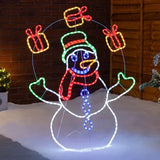 Boneco de Neve em LED