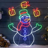 Boneco de Neve em LED