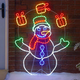 Boneco de Neve em LED