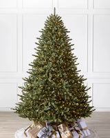 Árvore de Natal Pinheiro Azul Imperial de 1,98 m com iluminação LED
