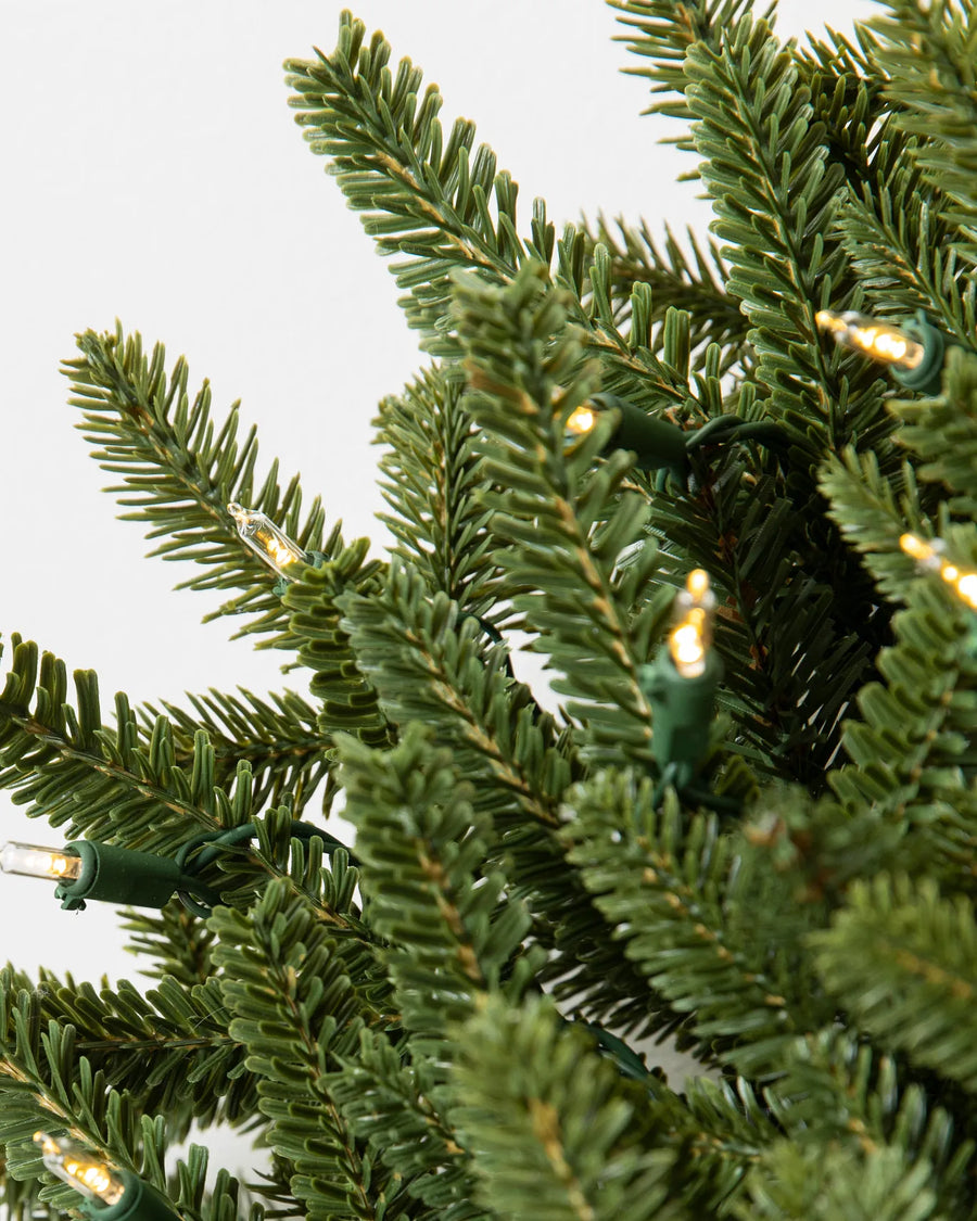Guirlanda Tradicional Decorativa de Pinheiro Verde com LED