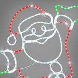 Natal Feliz Papai Noel em LED