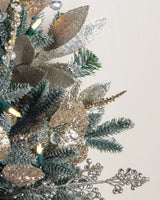 Guirlanda Nevada Champagne Com LED 90 cm