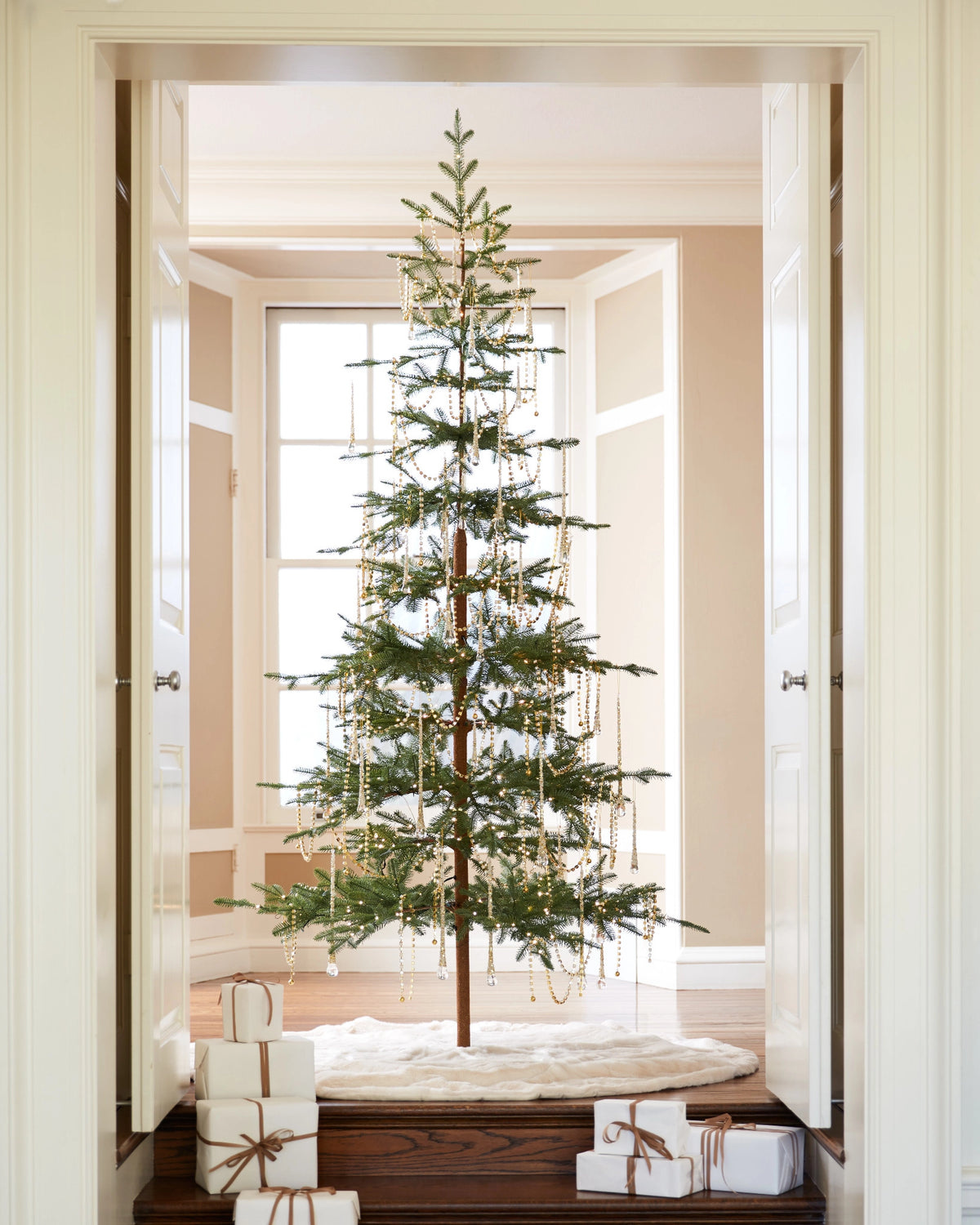 Árvore de Natal Abeto Balsâmico Alpino — Detalhe premium