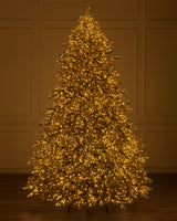 Árvore de Natal Abeto Golden Aspen Estate — Ambiente decorado