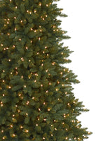 Árvore de Natal Abeto Montanha Berkshire — Ambiente decorado
