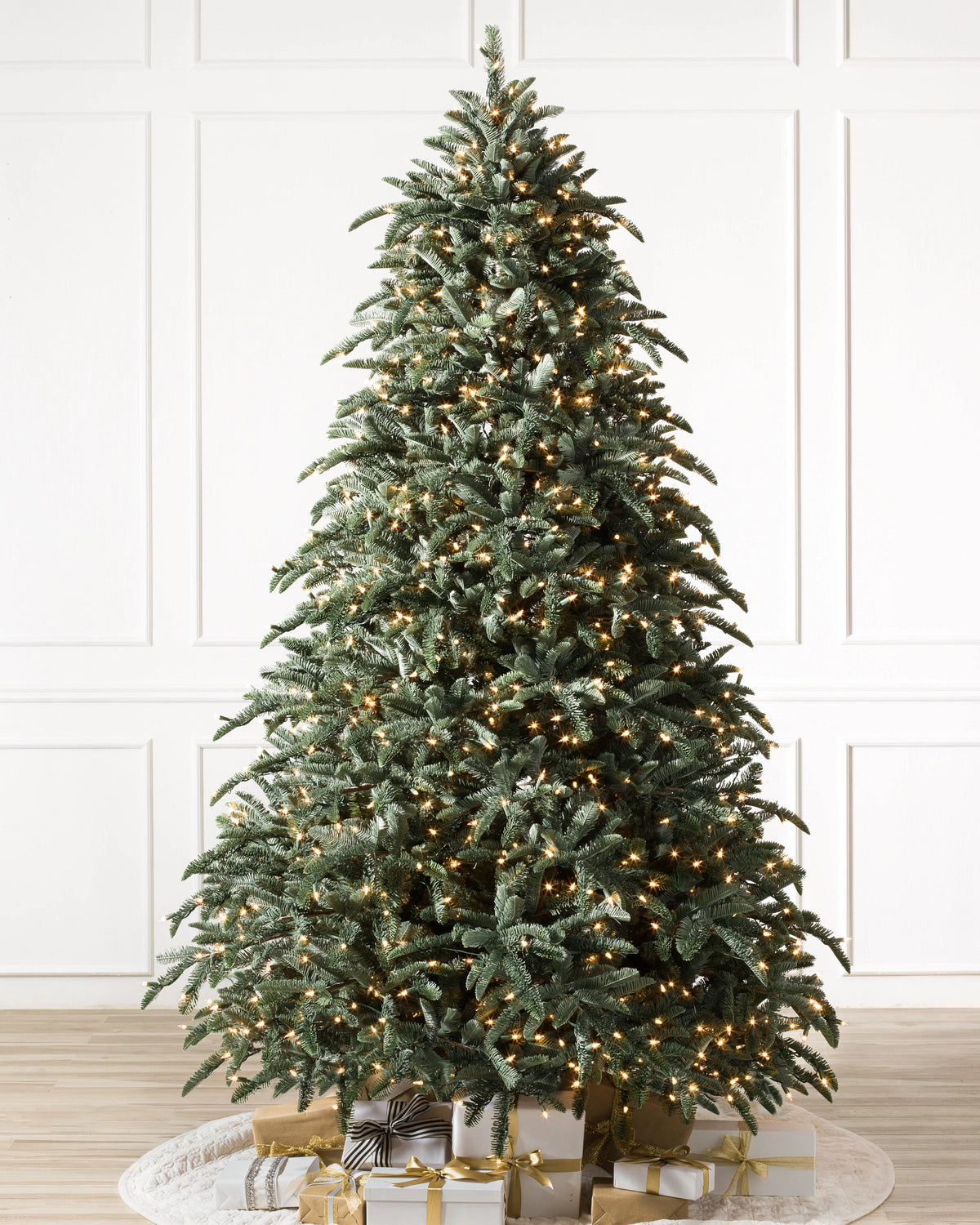 Árvore de Natal Abeto Nobre — Visão completa