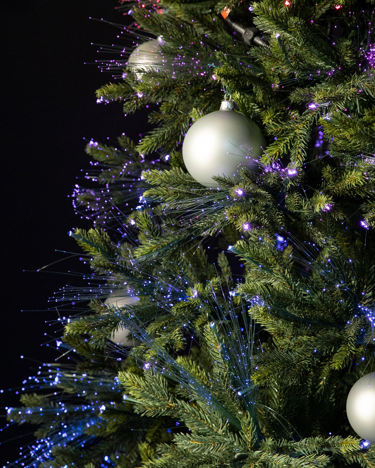 Árvore de Natal Broadway com Fibra Óptica — Iluminação