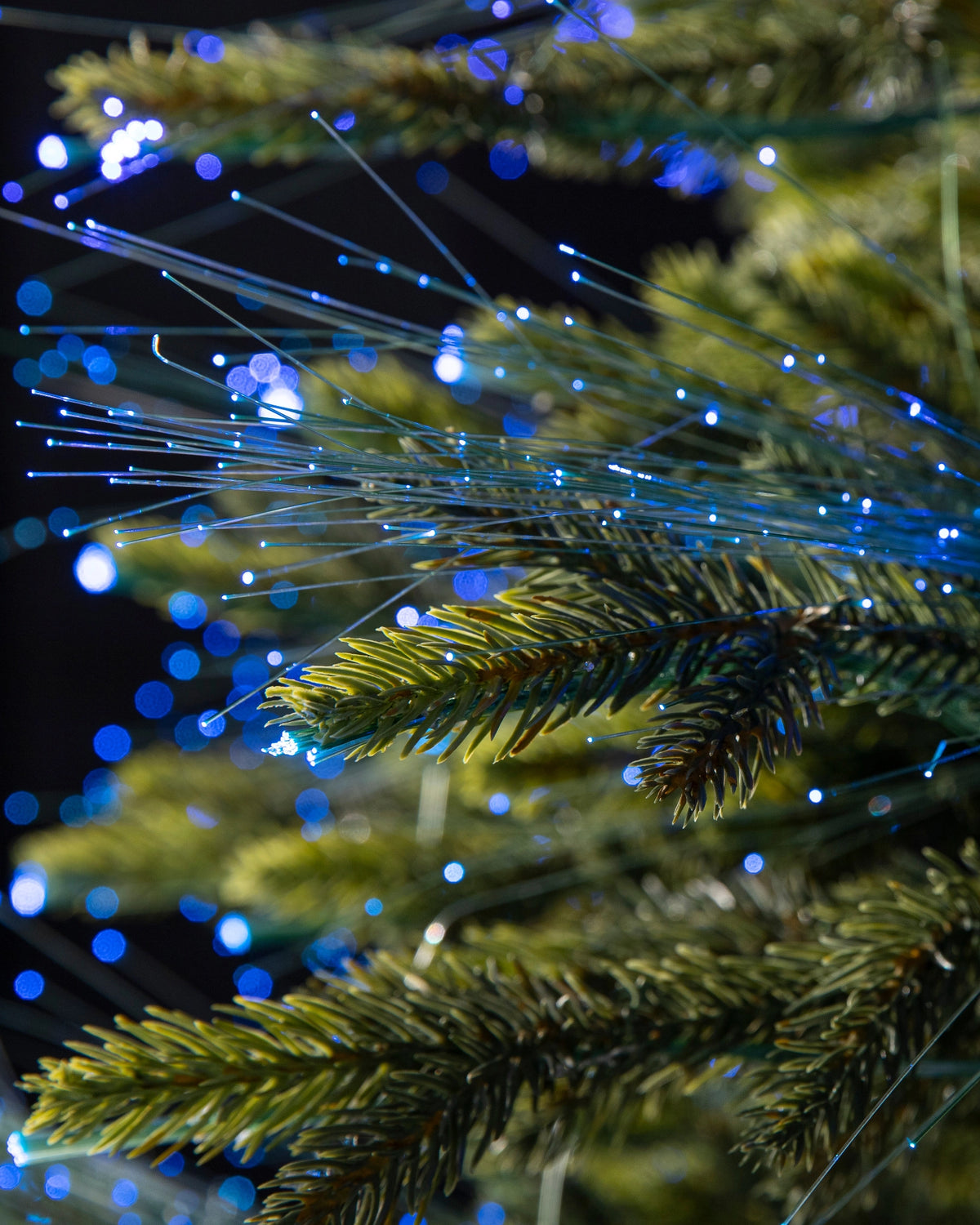 Árvore de Natal Broadway com Fibra Óptica — Composição natalina