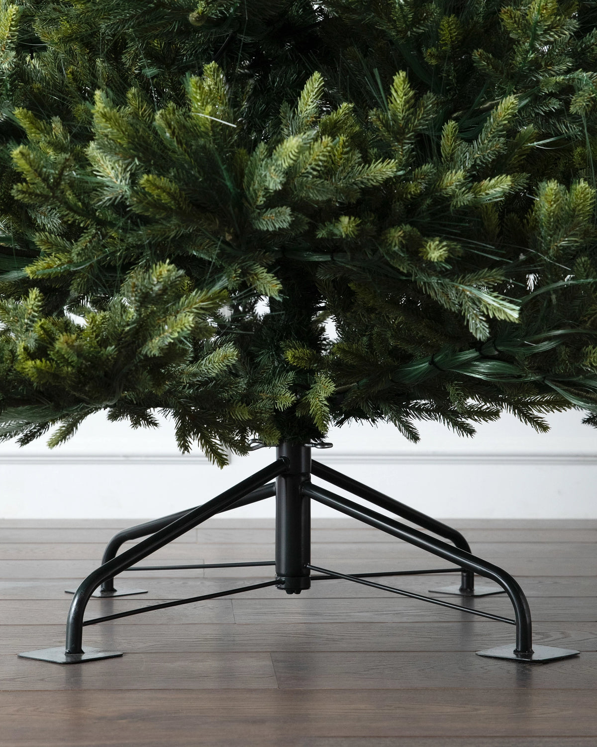 Árvore de Natal Broadway com Fibra Óptica — Detalhe premium
