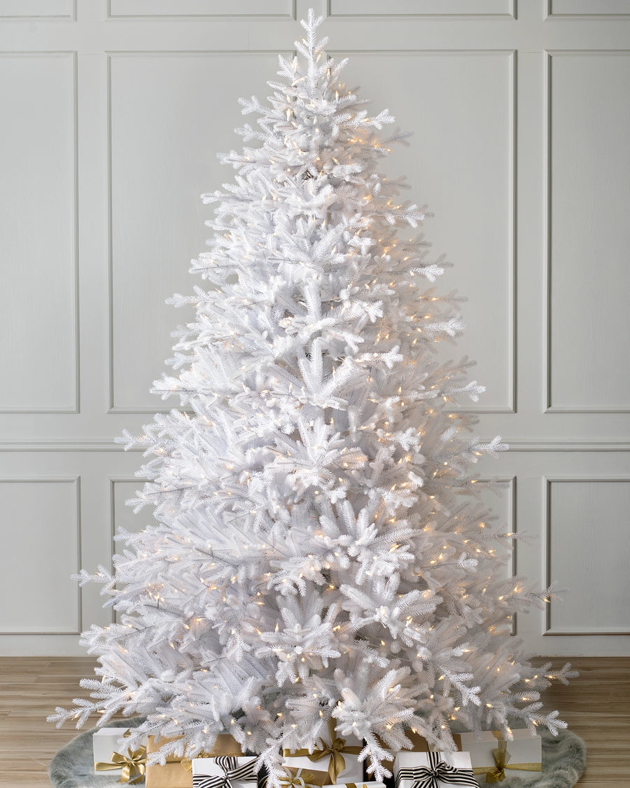 Árvore de Natal Pinheiro Branco Denali