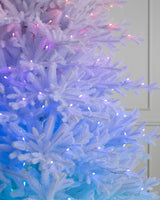 Árvore de Natal Pinheiro Branco Denali — Iluminação