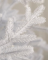Árvore de Natal Pinheiro Branco Denali — Composição natalina