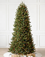 Árvore de Natal Pinheiro Branco de Vermont — Iluminação