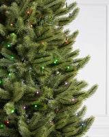 Árvore de Natal Pinheiro Branco de Vermont — Composição natalina