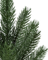 Árvore de Natal Pinheiro Branco de Vermont — Detalhe premium