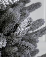 Árvore de Natal Pinheiro Branco de Vermont Nevado — Estrutura