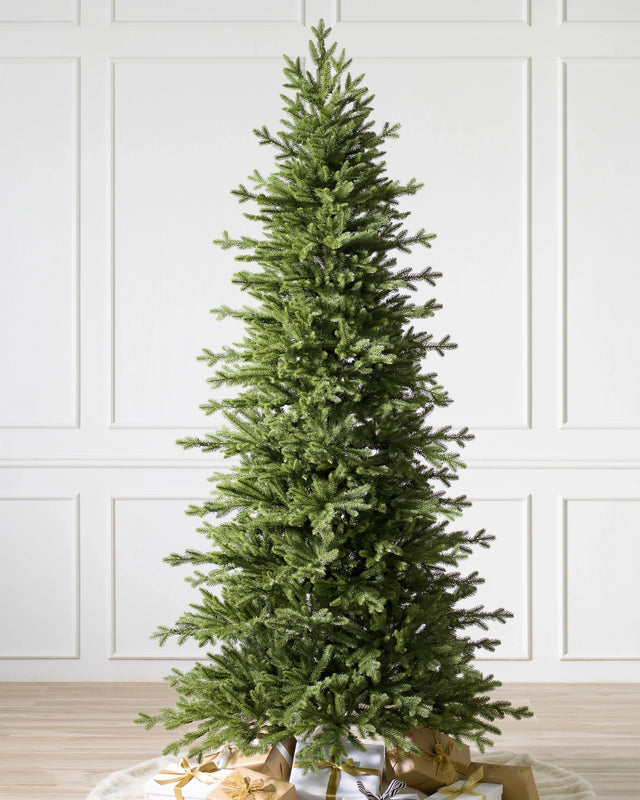 Árvore de Natal Pinheiro Bosque Slim — Detalhe da folhagem