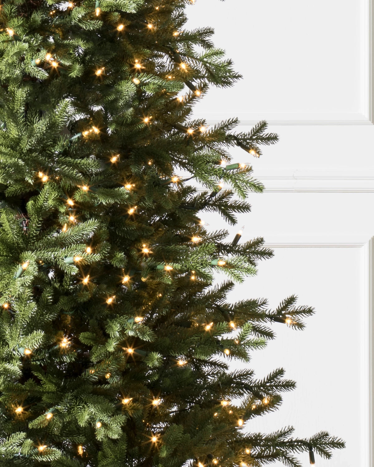 Árvore de Natal Pinheiro Vermelho Slim — Iluminação