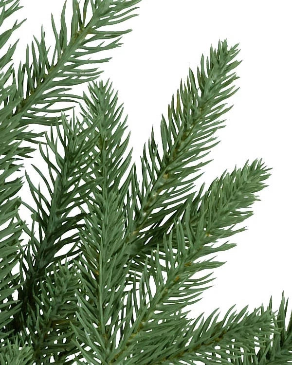 Árvore de Natal Pinheiro Vermelho Slim — Ambiente decorado